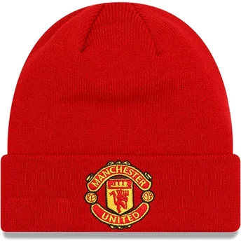 Mützen rot Core Cuff der Manchester United Football Club Premier League von New Era