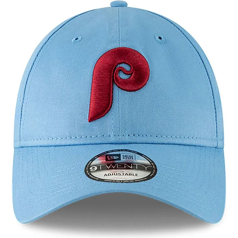 hellblaue-verstellbare-gebogene-kappe-9twenty-core-classic-der-philadelphia-phillies-mlb-von-new-era hellblaue-verstellbare-gebogene-kappe-9twenty-core-classic-der-philadelphia-phillies-mlb-von-new-era