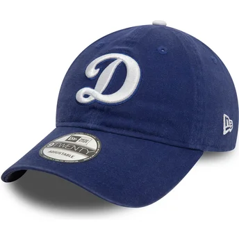Mützen gebogen blau verstellbares band 9TWENTY Core Classic der Los Angeles Dodgers MLB von New Era