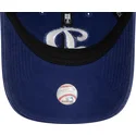 blaue-verstellbare-gebogene-kappe-9twenty-core-classic-der-los-angeles-dodgers-mlb-von-new-era