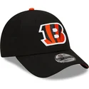 casquette-courbee-noire-ajustable-9forty-the-league-cincinnati-bengals-nfl-new-era