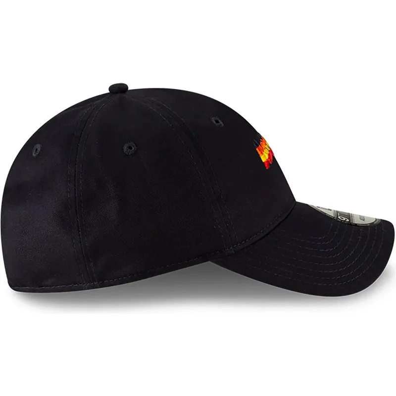 marineblaue-verstellbare-gebogene-kappe-9twenty-core-classic-der-houston-astros-mlb-von-new-era