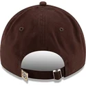braune-verstellbare-gebogene-kappe-9twenty-core-classic-der-san-diego-padres-mlb-von-new-era