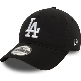 Mützen gebogen schwarz verstellbares band 9TWENTY Washed der Los Angeles Dodgers MLB von New Era