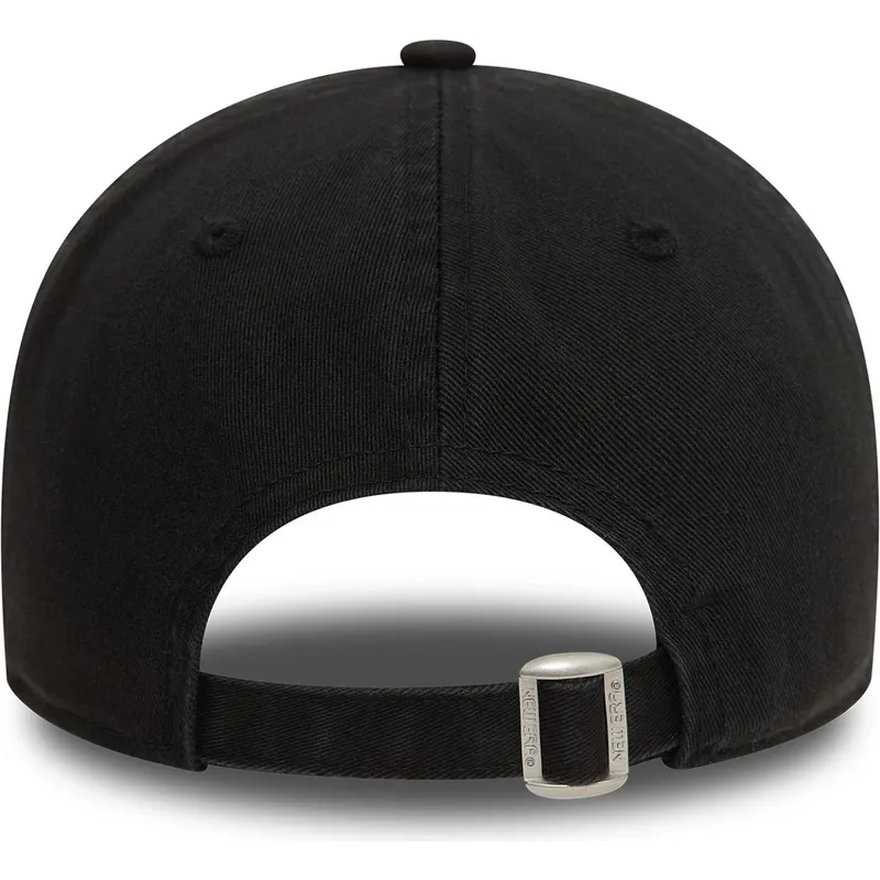 schwarze-verstellbare-gebogene-kappe-9twenty-washed-der-los-angeles-dodgers-mlb-von-new-era