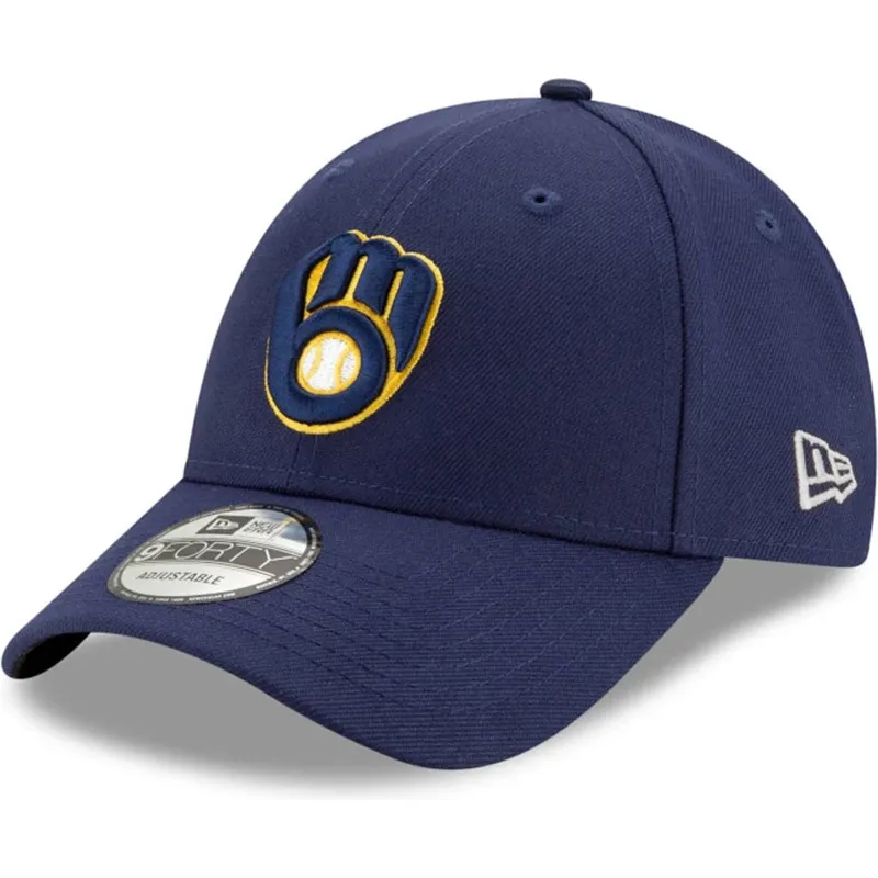 marineblaue-verstellbare-curved-cap-9forty-the-league-der-milwaukee-brewers-mlb-von-new-era marineblaue-verstellbare-curved-cap-9forty-the-league-der-milwaukee-brewers-mlb-von-new-era