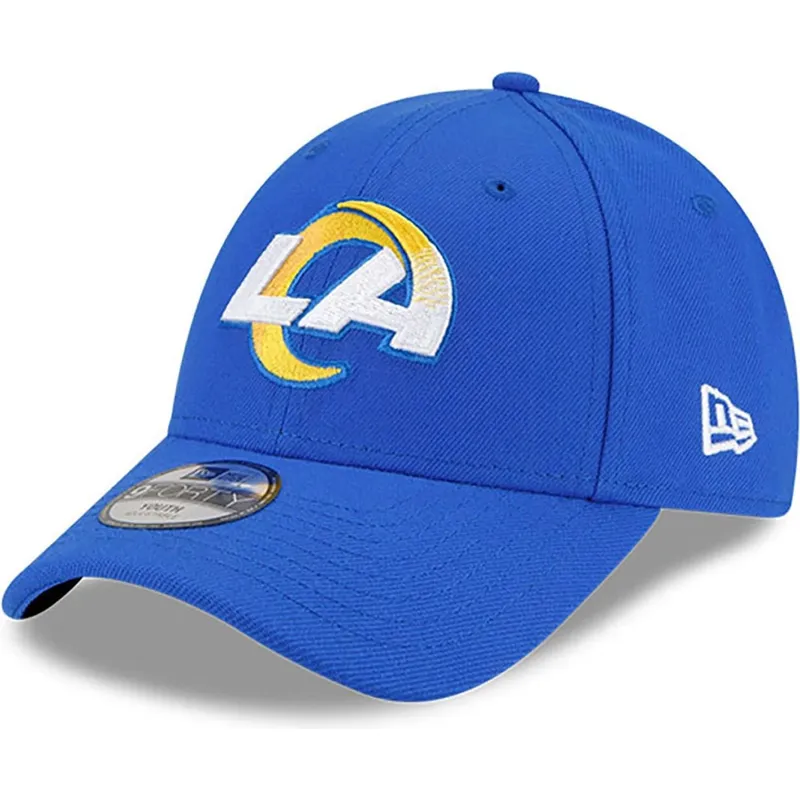 blaue-gebogene-verstellbare-kappe-fur-kinder-9forty-the-league-der-los-angeles-rams-nfl-von-new-era blaue-gebogene-verstellbare-kappe-fur-kinder-9forty-the-league-der-los-angeles-rams-nfl-von-new-era