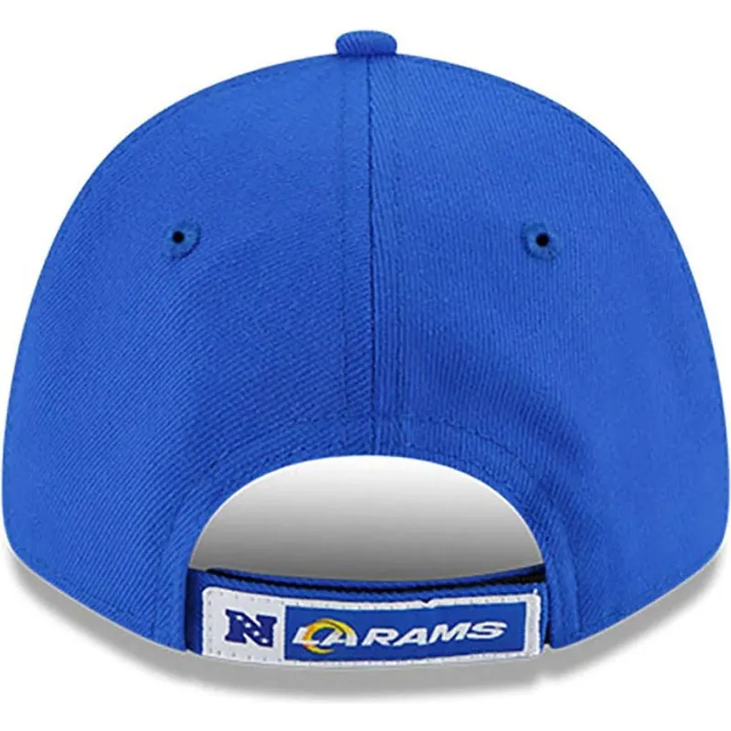 blaue-gebogene-verstellbare-kappe-fur-kinder-9forty-the-league-der-los-angeles-rams-nfl-von-new-era blaue-gebogene-verstellbare-kappe-fur-kinder-9forty-the-league-der-los-angeles-rams-nfl-von-new-era