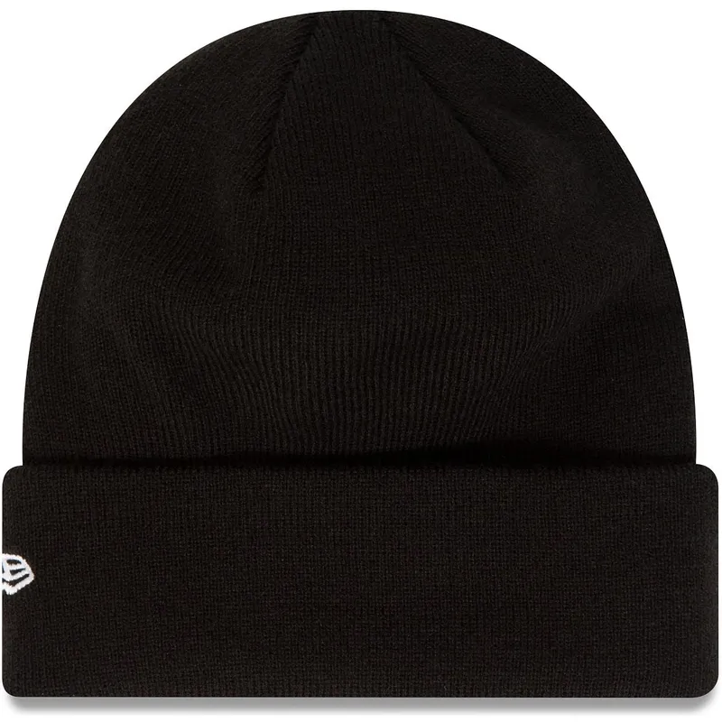 schwarze-essential-cuff-mutze-der-los-angeles-lakers-nba-von-new-era