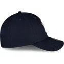 marineblaue-gebogene-verstellbare-kappe-fur-kinder-9forty-the-league-der-new-york-yankees-mlb-von-new-era