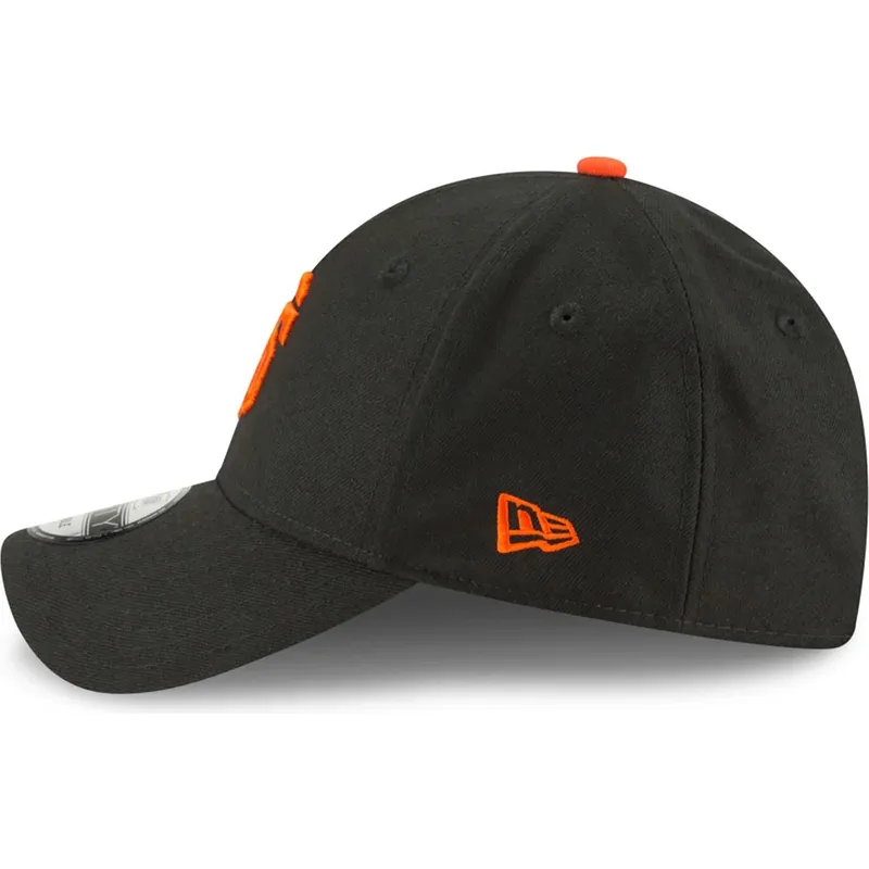 schwarze-gebogene-verstellbare-kinderkappe-9forty-the-league-der-san-francisco-giants-mlb-von-new-era schwarze-gebogene-verstellbare-kinderkappe-9forty-the-league-der-san-francisco-giants-mlb-von-new-era