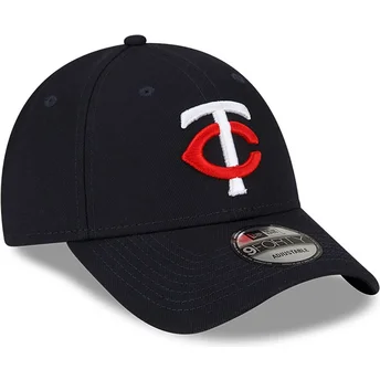 Casquette courbée bleue marine ajustable 9FORTY The League Minnesota Twins MLB New Era