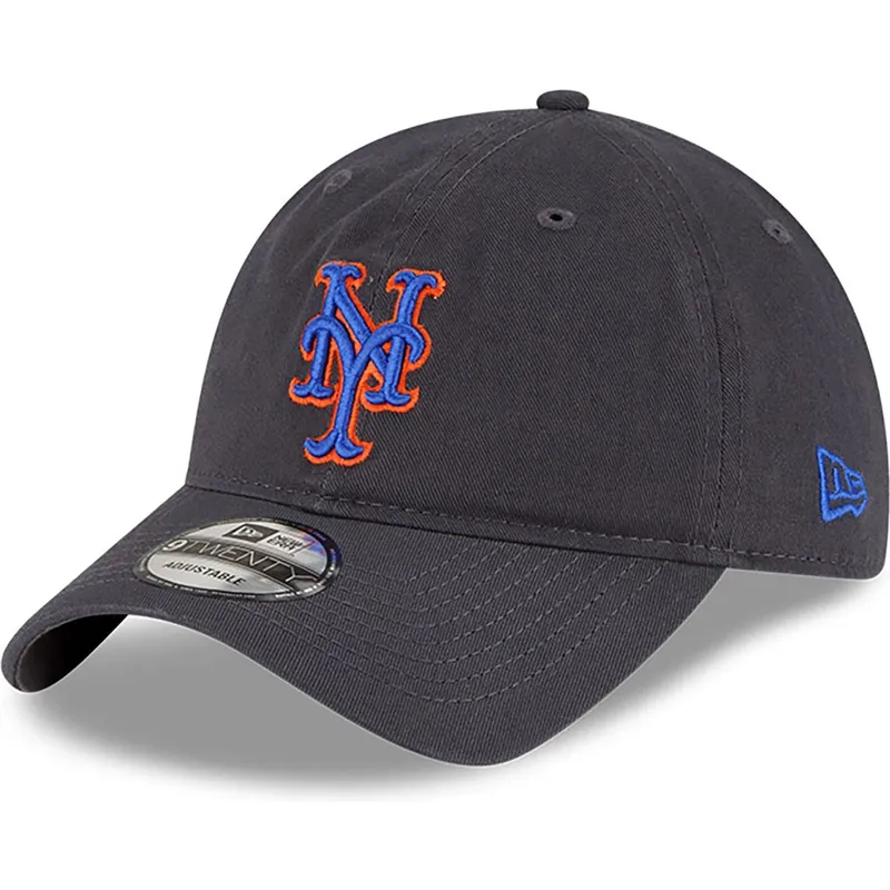 graue-verstellbare-curved-cap-9twenty-core-classic-der-new-york-mets-mlb-von-new-era graue-verstellbare-curved-cap-9twenty-core-classic-der-new-york-mets-mlb-von-new-era