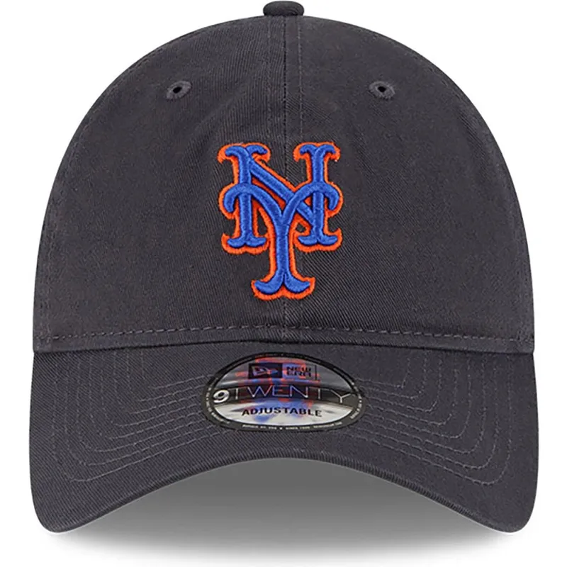 graue-verstellbare-curved-cap-9twenty-core-classic-der-new-york-mets-mlb-von-new-era graue-verstellbare-curved-cap-9twenty-core-classic-der-new-york-mets-mlb-von-new-era