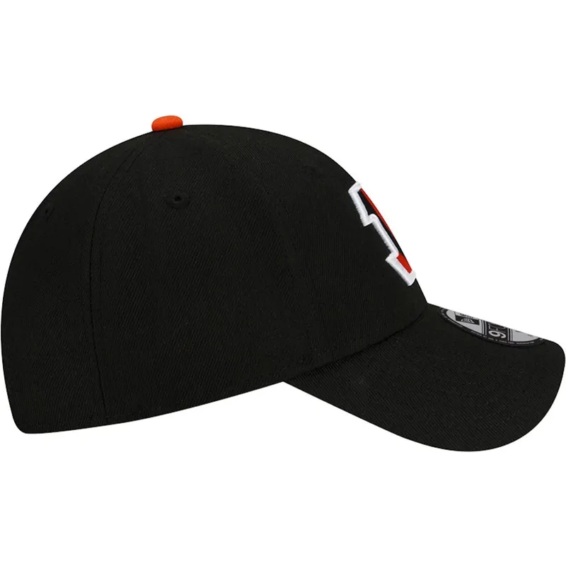 schwarze-gebogene-verstellbare-kinderkappe-9forty-the-league-der-cincinnati-bengals-nfl-von-new-era