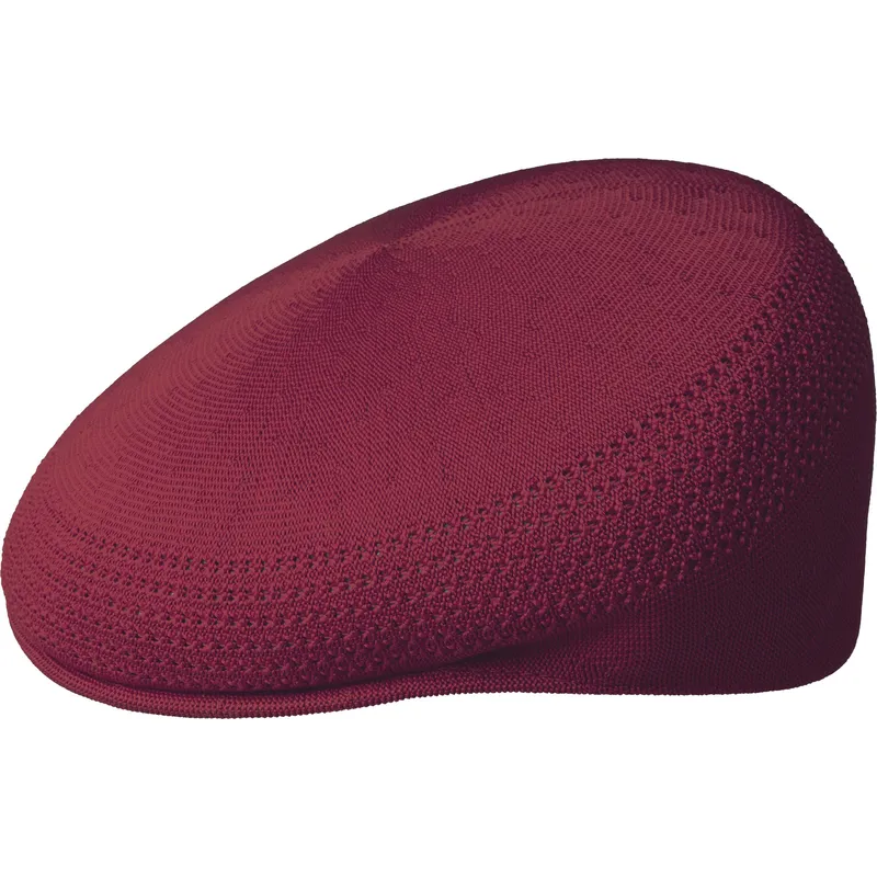 granatfarbene-baskenmutze-tropic-504-ventair-cranberry-von-kangol