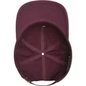 verstellbare-weinrote-gebogene-kappe-washed-baseball-cordovan-von-kangol