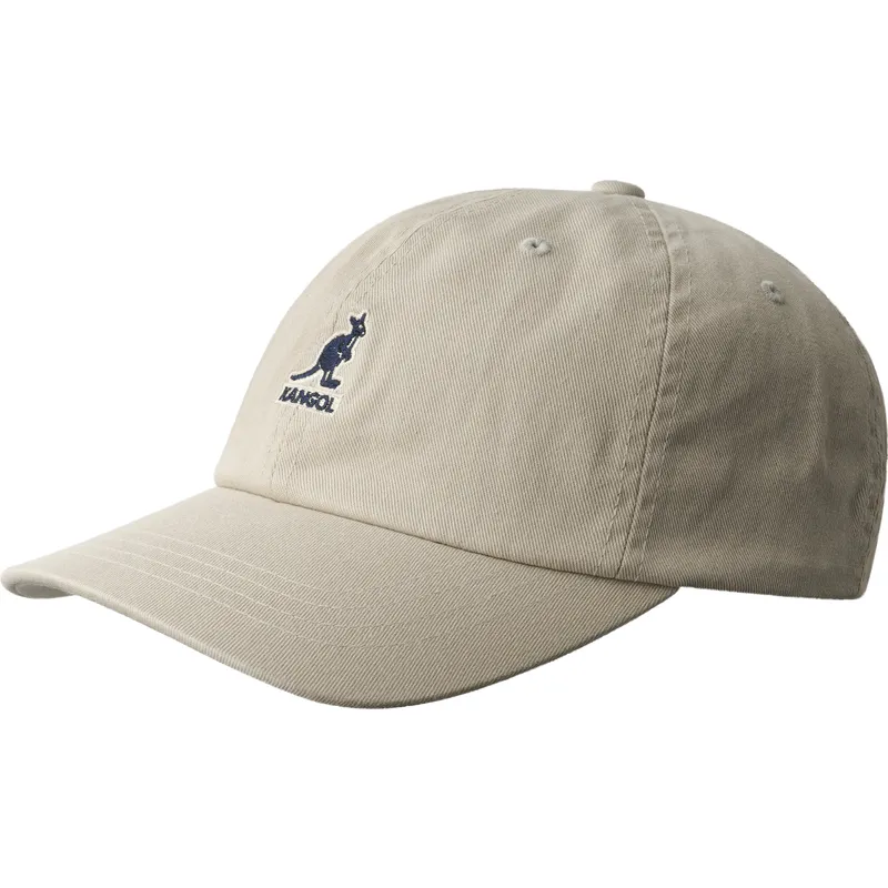 beige-verstellbare-gebogene-kappe-washed-baseball-khaki-von-kangol