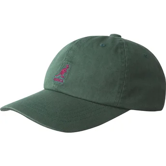 Mützen gebogen grün verstellbares band Washed Baseball Algae von Kangol