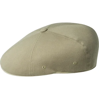 Baskenmützen beige Wool Flexfit 504 Taupe von Kangol
