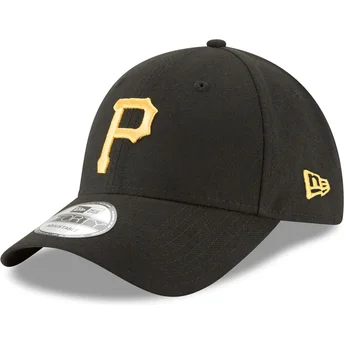 Mützen gebogen schwarz verstellbares band 9FORTY The League der Pittsburgh Pirates MLB von New Era