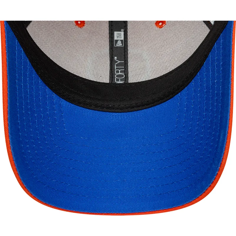 gebogene-orangefarbene-verstellbare-9forty-core-kappe-von-jijantes-fc-kings-league-von-new-era gebogene-orangefarbene-verstellbare-9forty-core-kappe-von-jijantes-fc-kings-league-von-new-era