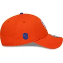gebogene-orangefarbene-verstellbare-9forty-core-kappe-von-jijantes-fc-kings-league-von-new-era