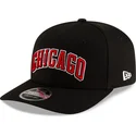 schwarze-gebogene-snapback-kappe-9seventy-statement-stretch-snap-der-chicago-bulls-nba-von-new-era