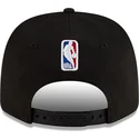 schwarze-gebogene-snapback-kappe-9seventy-statement-stretch-snap-der-chicago-bulls-nba-von-new-era