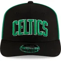 casquette-courbee-noire-et-verte-snapback-9seventy-statement-stretch-snap-boston-celtics-nba-new-era