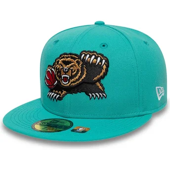 Mützen flach grün angepasst 59FIFTY Classic der Memphis Grizzlies NBA von New Era