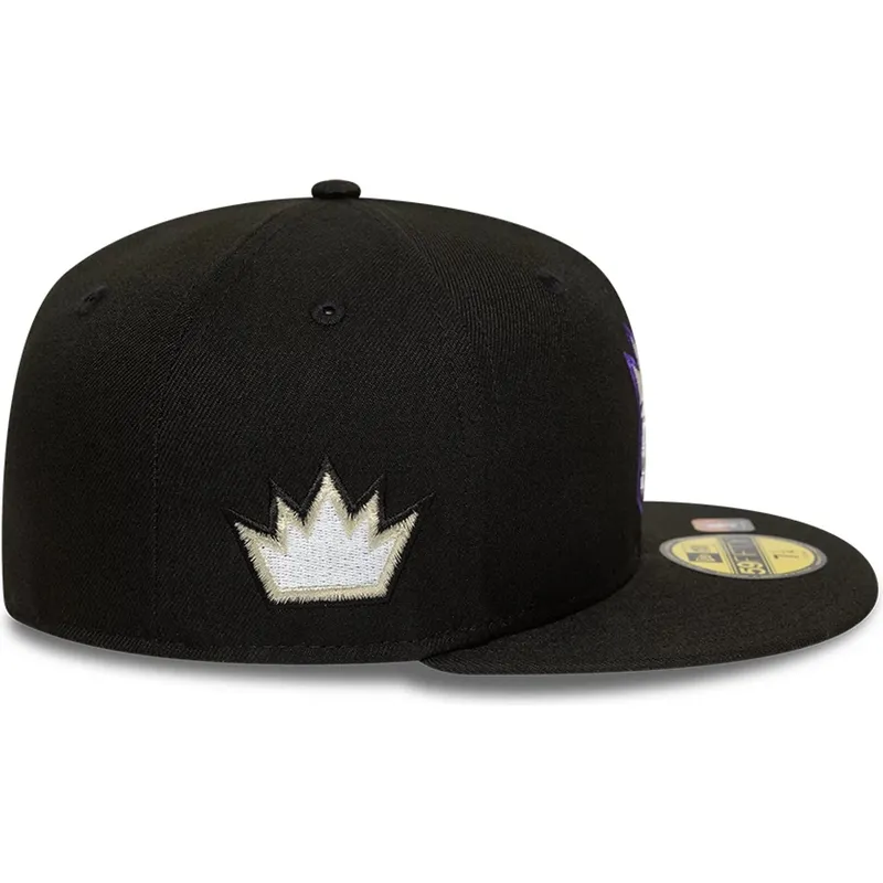 schwarze-enganliegende-59fifty-classic-flatcap-der-sacramento-kings-nba-von-new-era