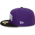 flache-violett-schwarze-anliegende-59fifty-classic-kappe-von-sacramento-kings-nba-von-new-era