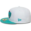 weisse-und-grune-anliegende-flat-cap-59fifty-classic-der-memphis-grizzlies-nba-von-new-era