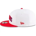 weisse-und-rote-flache-snapback-kappe-9fifty-classic-von-golden-state-warriors-nba-von-new-era