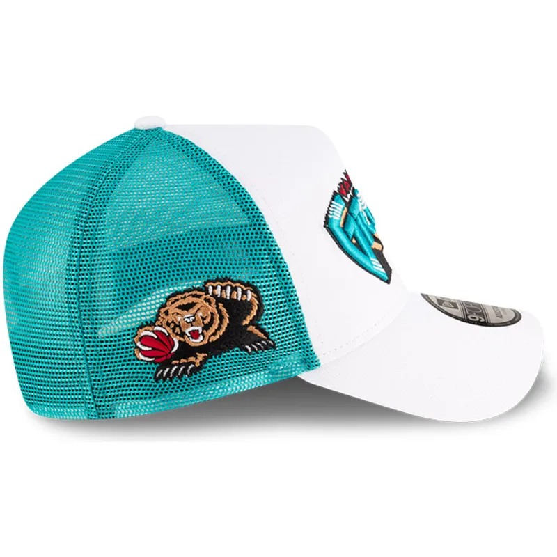 weisse-und-grune-trucker-kappe-a-frame-classic-der-memphis-grizzlies-nba-von-new-era weisse-und-grune-trucker-kappe-a-frame-classic-der-memphis-grizzlies-nba-von-new-era