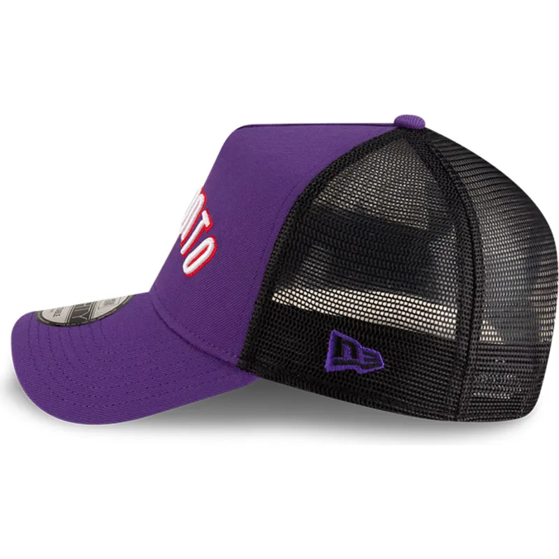 violette-und-schwarze-trucker-kappe-a-frame-classic-der-toronto-raptors-nba-von-new-era violette-und-schwarze-trucker-kappe-a-frame-classic-der-toronto-raptors-nba-von-new-era