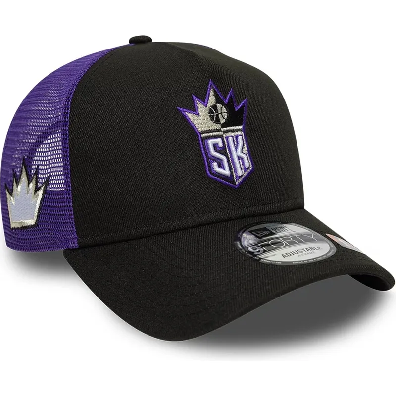 schwarze-und-violette-a-frame-classic-trucker-cap-der-sacramento-kings-nba-von-new-era schwarze-und-violette-a-frame-classic-trucker-cap-der-sacramento-kings-nba-von-new-era
