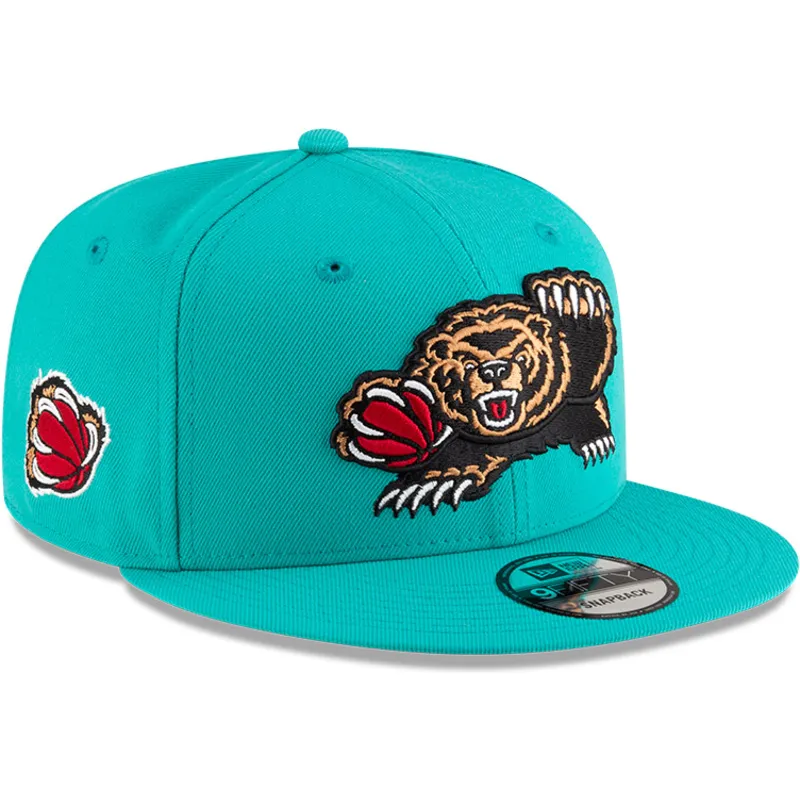 grune-flache-snapback-kappe-9fifty-classic-der-memphis-grizzlies-nba-von-new-era
