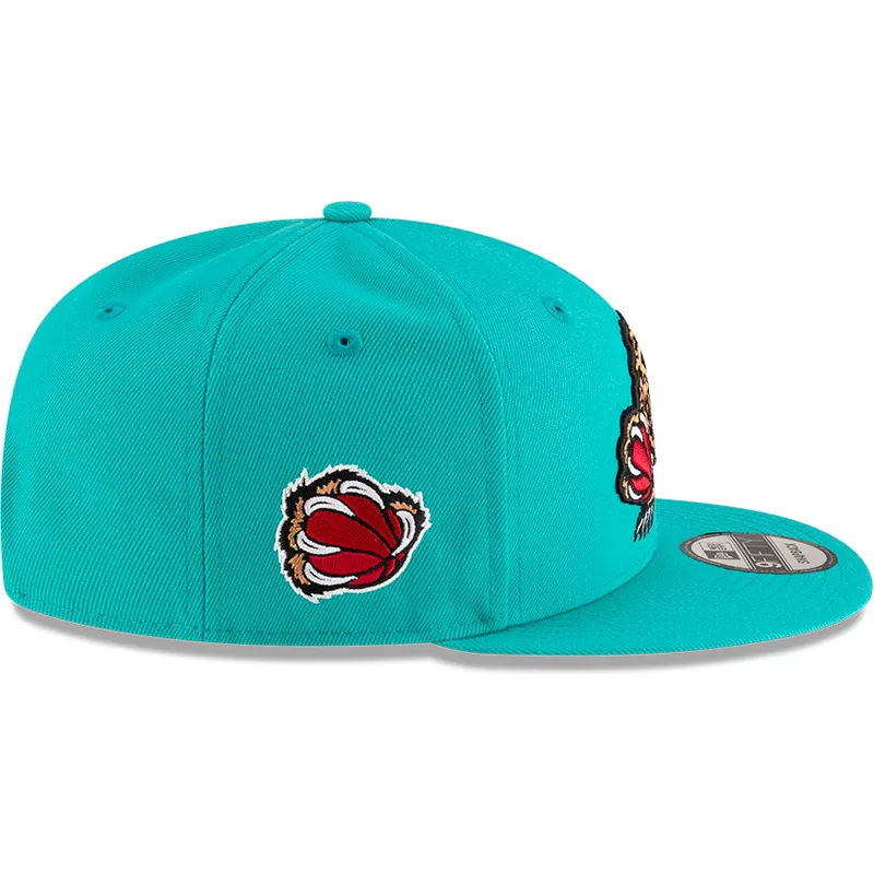 grune-flache-snapback-kappe-9fifty-classic-der-memphis-grizzlies-nba-von-new-era