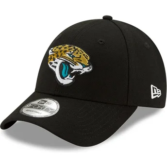 Mützen gebogen schwarz verstellbares band 9FORTY The League der Jacksonville Jaguars NFL von New Era