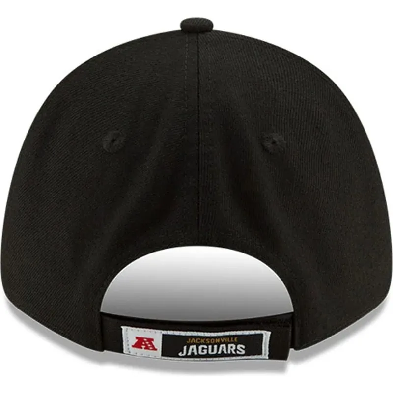 schwarze-verstellbare-gebogene-kappe-9forty-the-league-der-jacksonville-jaguars-nfl-von-new-era