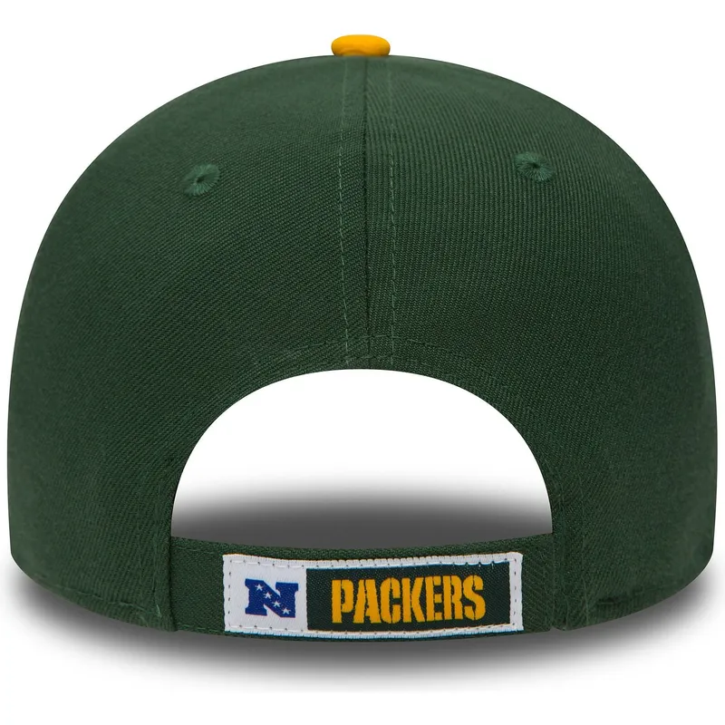 grune-verstellbare-curved-cap-9forty-the-league-der-green-bay-packers-nfl-von-new-era grune-verstellbare-curved-cap-9forty-the-league-der-green-bay-packers-nfl-von-new-era