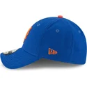 blaue-verstellbare-gebogene-kappe-9forty-the-league-der-new-york-mets-mlb-von-new-era