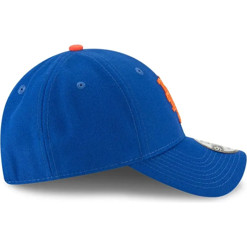 blaue-verstellbare-gebogene-kappe-9forty-the-league-der-new-york-mets-mlb-von-new-era blaue-verstellbare-gebogene-kappe-9forty-the-league-der-new-york-mets-mlb-von-new-era