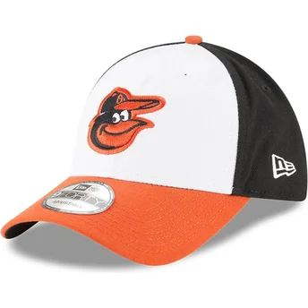 Mützen gebogen weiß verstellbares band 9FORTY The League der Baltimore Orioles MLB von New Era