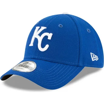 Mützen gebogen blau verstellbares band 9FORTY The League der Kansas City Royals MLB von New Era