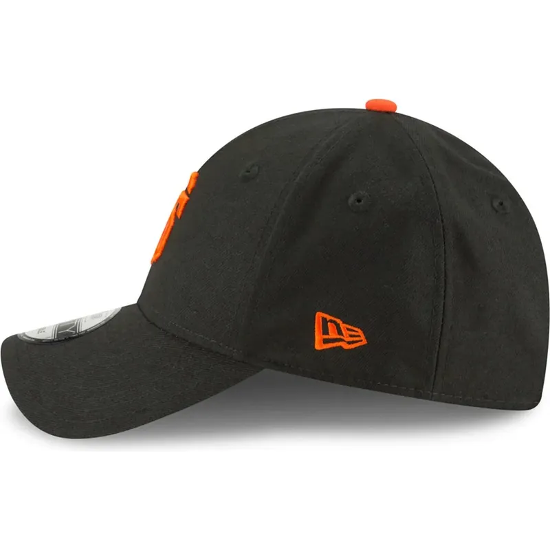 schwarze-verstellbare-gebogene-kappe-9forty-the-league-der-san-francisco-giants-mlb-von-new-era