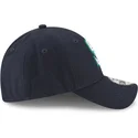 marineblaue-verstellbare-curved-cap-9forty-the-league-der-seattle-mariners-mlb-von-new-era