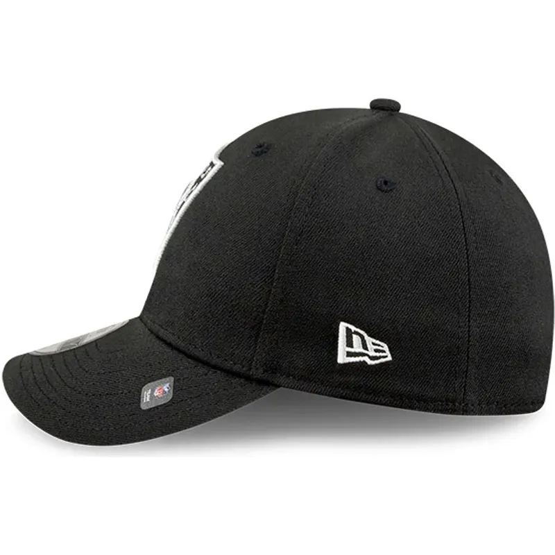 schwarze-verstellbare-gebogene-kappe-9forty-the-league-der-las-vegas-raiders-nfl-von-new-era schwarze-verstellbare-gebogene-kappe-9forty-the-league-der-las-vegas-raiders-nfl-von-new-era